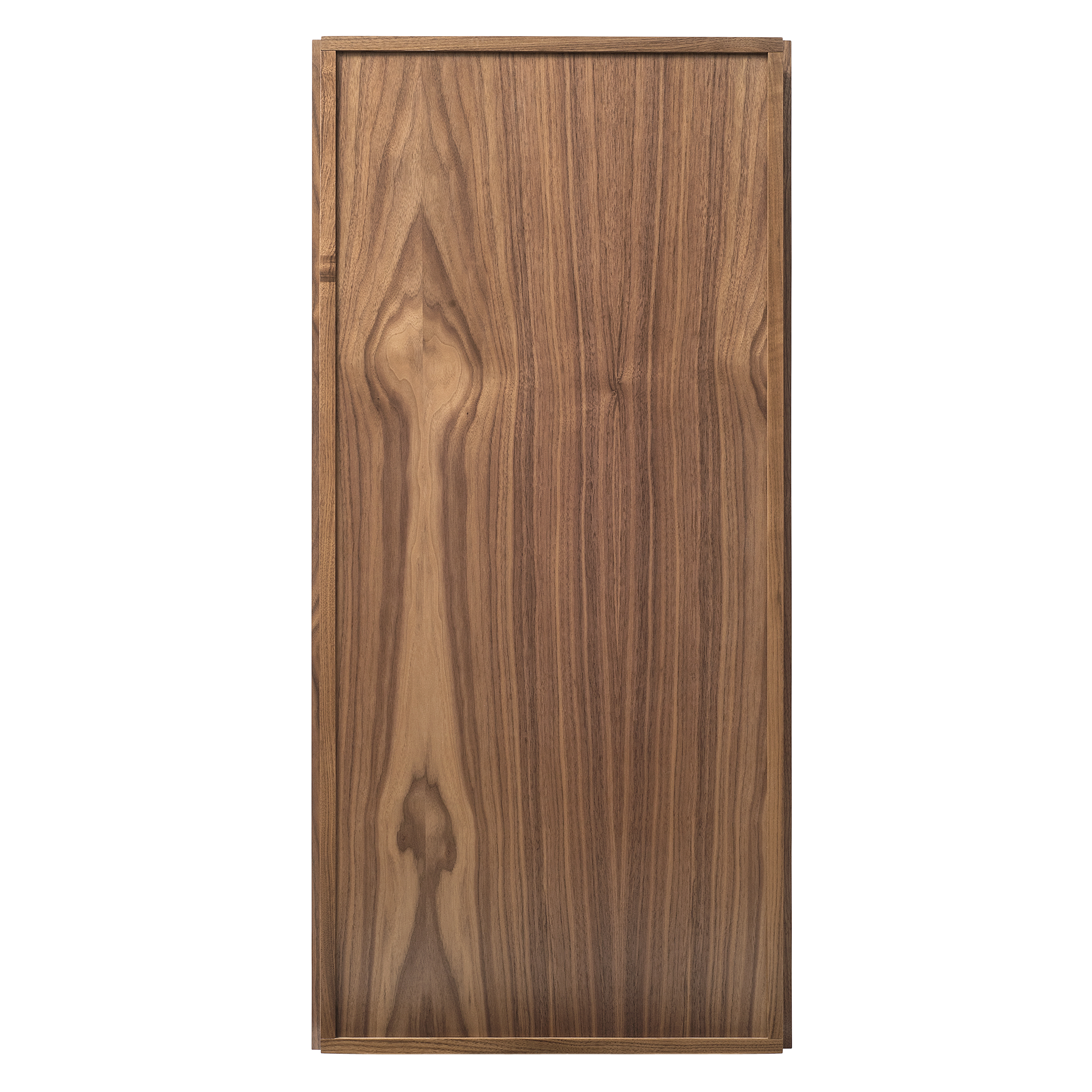 Maria Medicine Cabinet back view – Solid walnut handcrafted by Ättlingar