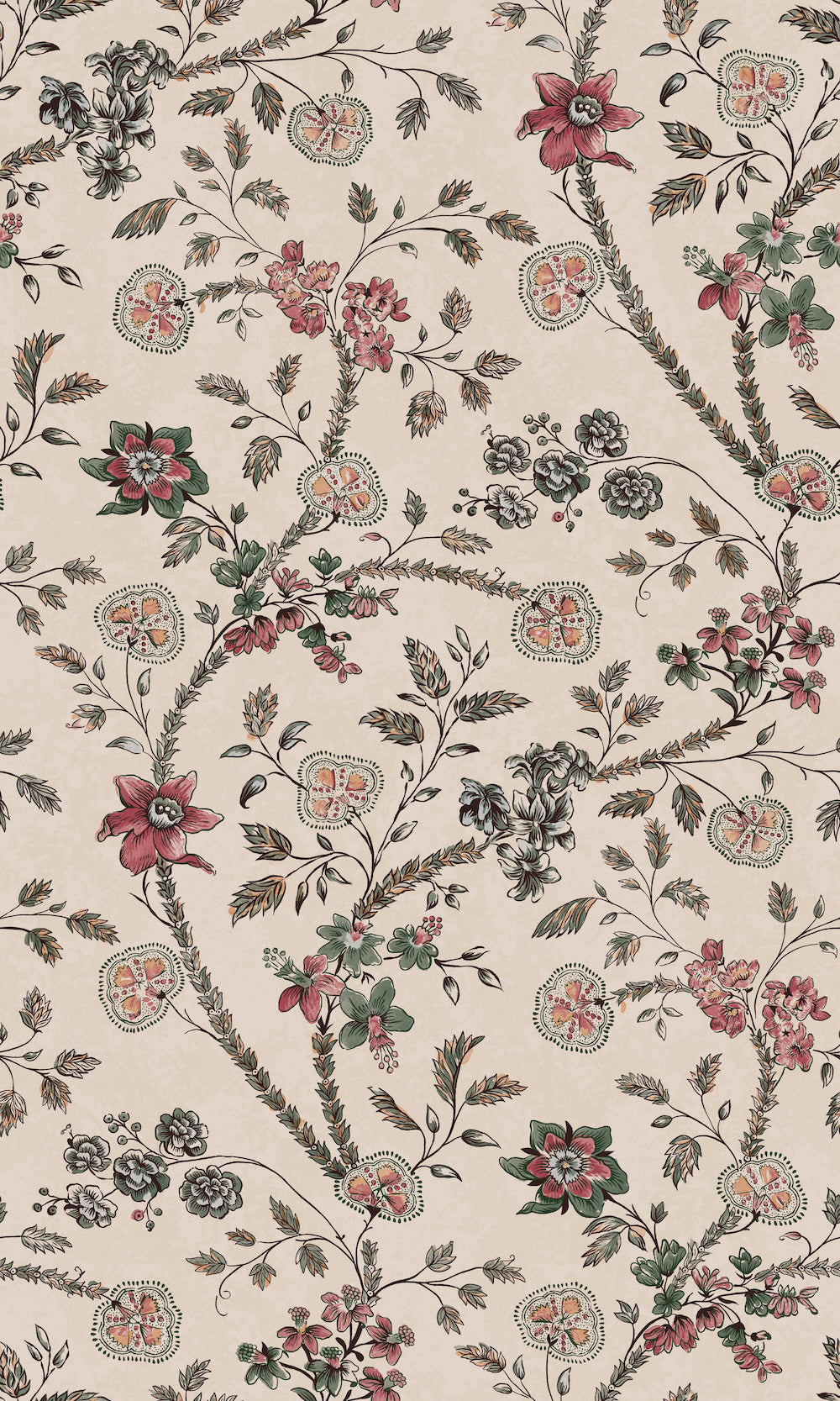 Malin Wallpaper in Boreal Foreest