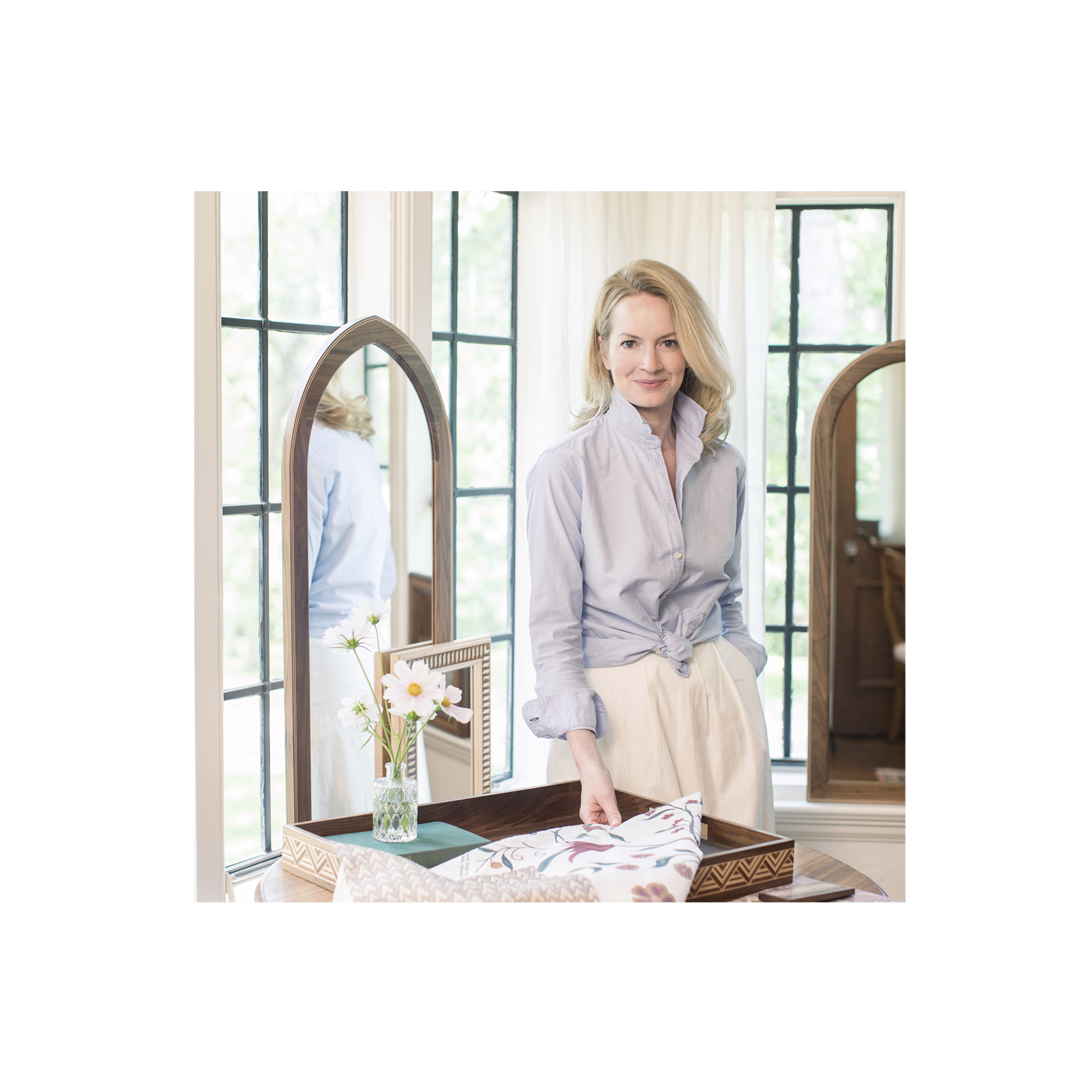 Meghan Heeter About Photo is a Partner and Interior Designer for Ättlingar