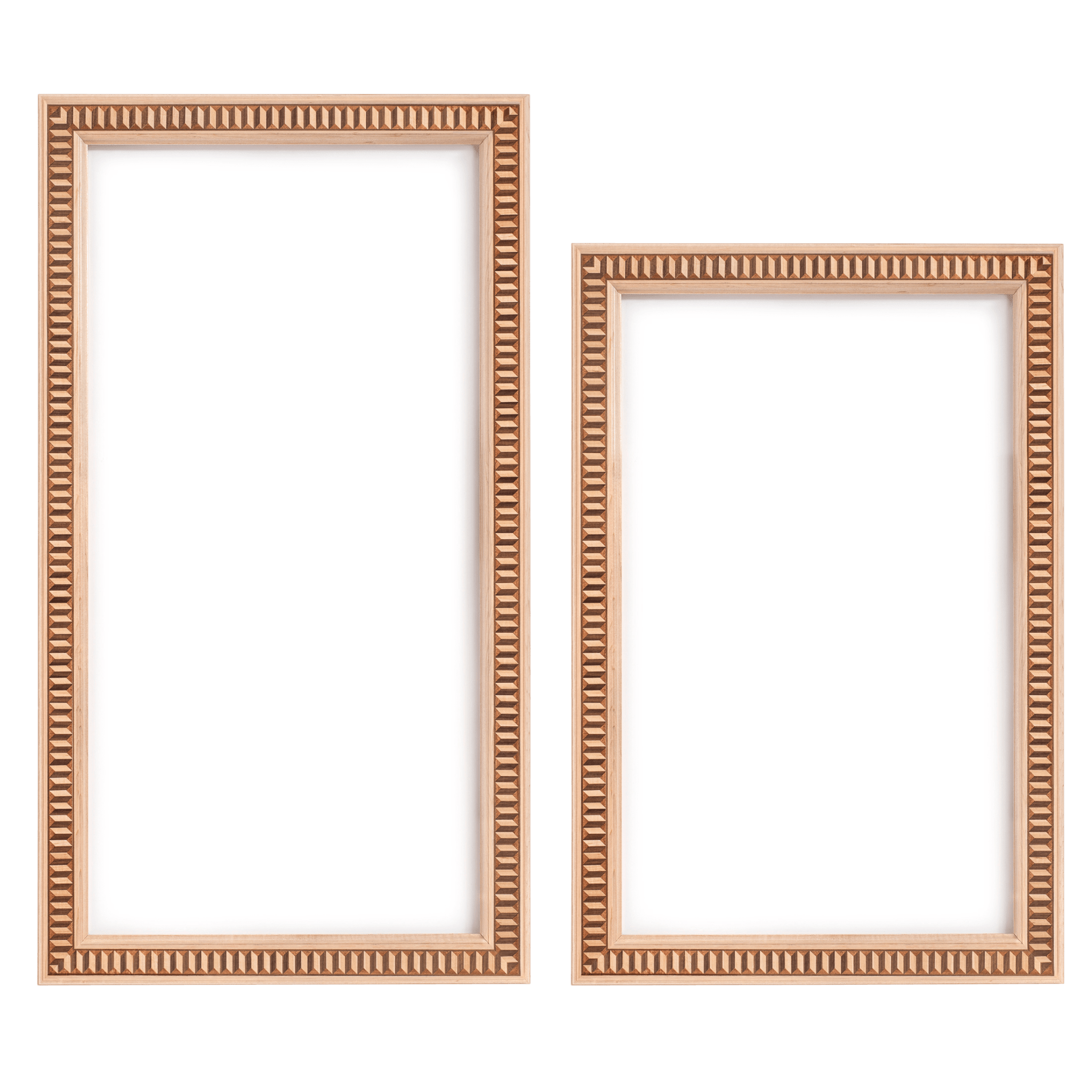 Rune Luxury Bathroom Mirror in Maple Two Sizes - Ättlingar