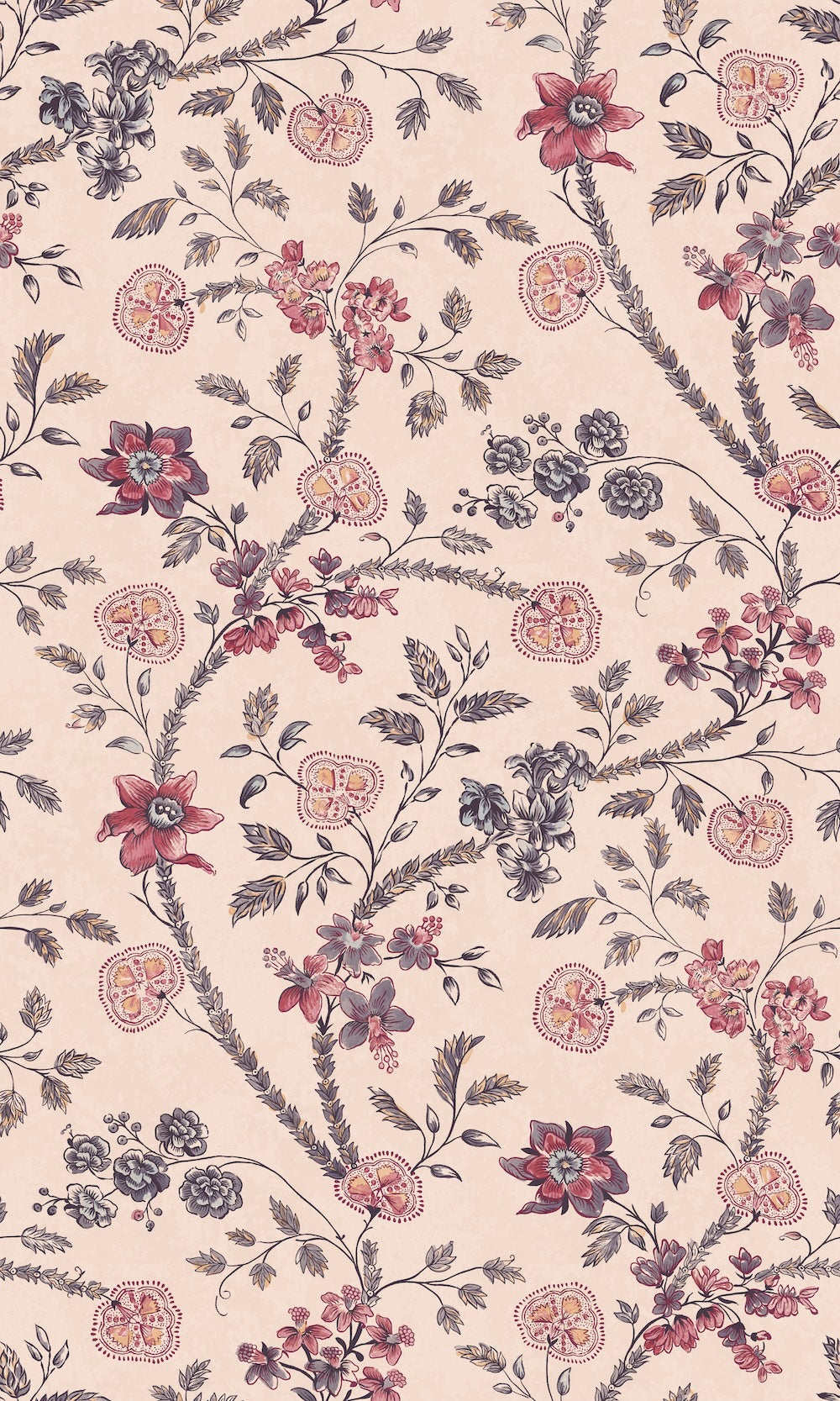 Malin Wallpaper in Petalo