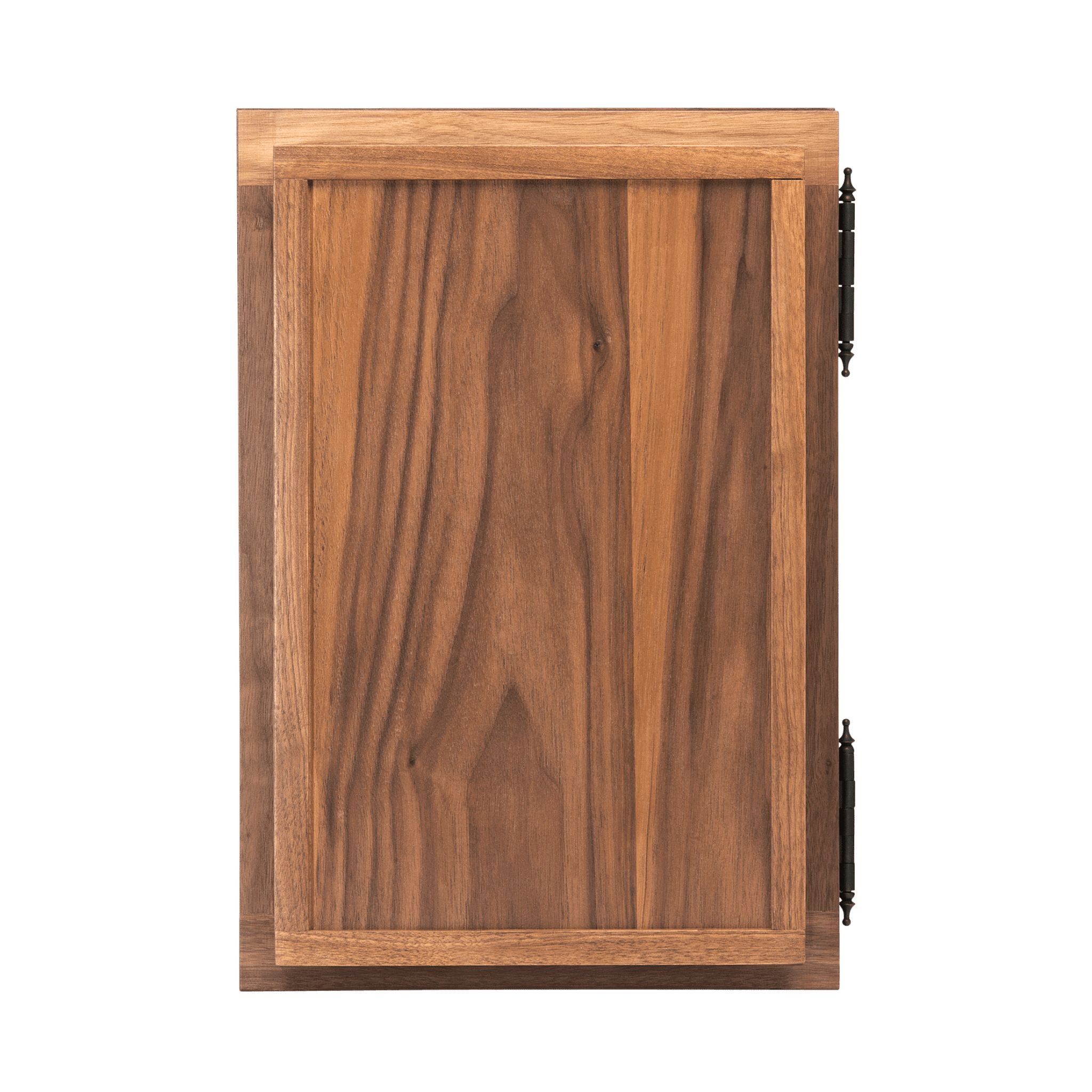 Gustava Recessed Medicine Cabinet in Walnut  Backview - Ättlingar